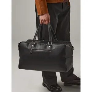 Sacs fourre-tout promotionnels de luxe sur mesure, écologiques et durables, sacs de merchandising pour week-end - Product Image 5