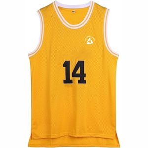 Camiseta de baloncesto al por mayor camiseta de baloncesto transpirable de secado rápido personalizada todos los equipos bordado personalizado camiseta de baloncesto clásica - Product Image 5