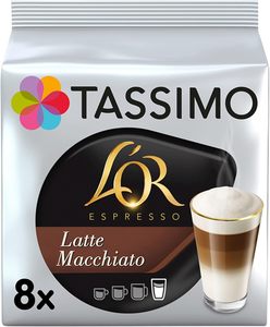 Cápsulas de Café Tassimo L'OR Latte Macchiato, 8 Unidades (Paquete de 5), (40 bebidas) - Product Image 6