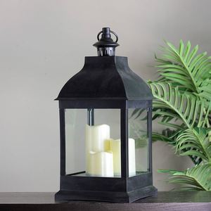 Fancy Design Cast Aluminum <b>Lanterns</b> <b>Black</b> Coated For Home And Wedding Tabletop Lighting Decoration <b>Candle</b> <b>Lanterns</b> - Product Image 4