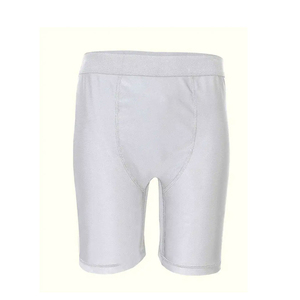 Hot Selling Custom Men's High Street Solid <b>Compression</b> <b>Shorts</b> Casual Wear Eco-Friendly Features Quick Dry Breathable Mid Waist - Product Image 3