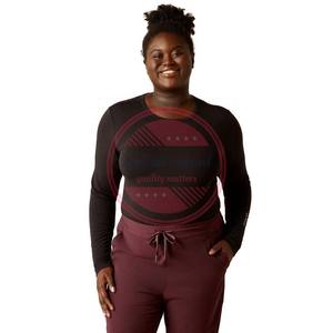 Sous-vêtements extensibles T-shirt à manches longues Chemises d'hôpital à col en V - Product Image 5