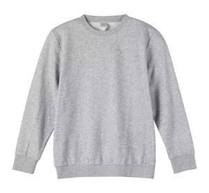 Sweat-shirt à col rond surdimensionné pour femme, manches régulières, polyester/coton, doublure hiver, couleur unie, haute qualité, prix bas, OEM 2026 - Product Image 5