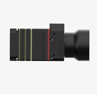 Cámara Térmica de Montaje Fijo 640x512, Cámara Termográfica Industrial con Sensor de Temperatura Modbus TCP para Visión Artificial