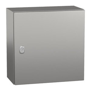 Contenitori per Strumenti Elettronici SCHNEIDER ELECTRIC NSYS3X4420 SPACIAL S3X in Acciaio Inox 304L 400x400x200mm Scotch Brite - Product Image 1