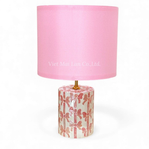 Decorative Mother of Pearl Table Lamp Handmade Inlaid <b>Shell</b> <b>Lighting</b> for Home Decoration - Product Image 1