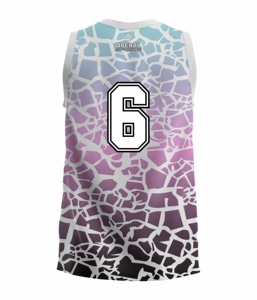 Uniformes de basket-ball pour hommes de haute qualité, respirants, OEM, personnalisés, ensembles de maillots de basket-ball imprimés par sublimation - Product Image 4