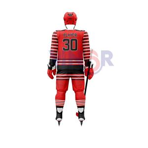 Uniformes de hockey sur glace de dernière génération, meilleur produit en vente, fabriqué au Pakistan, meilleur matériau, nouveau modèle, uniforme de hockey sur glace le plus vendu - Product Image 5