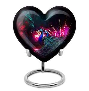 Urnas de pavo real para cenizas humanas Cremación Adultos Funeral Custom Perfect Memorials Recuerdo Urnas - Product Image 6