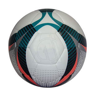 Ballon de football sur mesure de haute qualité fabriqué à la main au Pakistan avec étiquette personnalisée pour le football sportif - Product Image 1