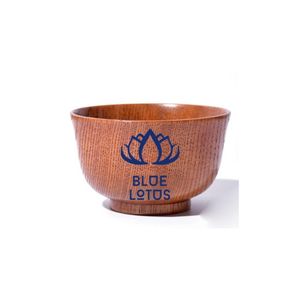 Cuenco de madera de bambú-Blue Lotus Farm 2023 - Product Image 1