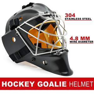 Casco de Portero de Hockey sobre Hielo Personalizado, Profesional, de Fibra de Carbono, con Diseño de Ojo de Gato, Equipo de Protección - Product Image 6