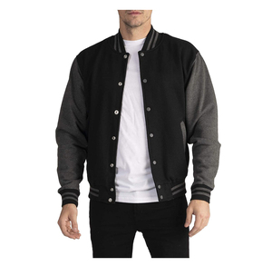 Veste universitaire de conception urbaine personnalisée 2026, veste en molleton de baseball pour homme de qualité supérieure, idéale pour les activités de plein air, nouvelle collection hiver - Product Image 1