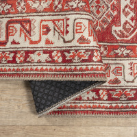 Adiva Einfarbiger Gewebter Polyester Maschinenwaschbarer Niedrigfloriger Chenille Rutschfester Ungiftiger Teppich für Wohnzimmer Schlafzimmer Zuhause