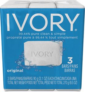 Savon de bain doux à l'ivoire, conçu pour toute la famille, formule pure à 99,44 %, nettoyants à base de plantes, sans parfums lourds - Product Image 6