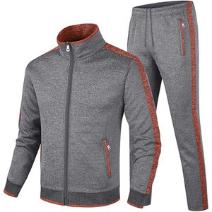 Chándal Deportivo de Invierno para Hombre TBF-066, Color Sólido, Informal, para Correr, Trotar, con Cremallera Completa, Ligero, Transpirable, Talla Grande - Product Image 4