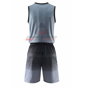 เครื่องแบบบาสเก็ตบอลชุดทีมเสื้อบาสเก็ตบอลกางเกงขาสั้นผลิตตามสั่ง - Product Image 2