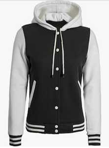 Matériau authentique de qualité supérieure à la mode Conception personnalisée Meilleures ventes Vestes universitaires de qualité supérieure à bas prix pour femmes - Product Image 3