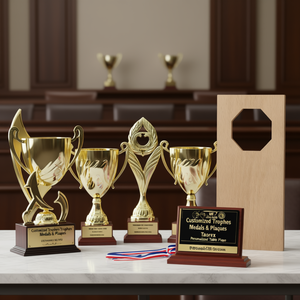 Customized Trophies Medals & <b>Plaques</b> Taorex Personalized Table <b>Plaque</b> - Product Image 3