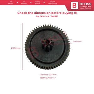 Kit de réparation de refroidisseur de soupape EGR BGE656, engrenage 57/9 dents pour moteur 208 1.4 HDI 2012-2019 - Product Image 5