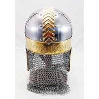Casque de fer Gjermundbu de haute qualité, style viking moderne, électroplaqué, fait main, longue durée de vie, pour costume d'Halloween, pour homme, Fête des Pères