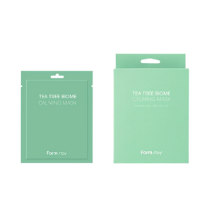Beauty Joseon Korea Beauty Organic Tea <b>Tree</b> Biome Calming Moisturizing Probiotics Facial Sheet Mask Purified Water Sensitive - Product Image 1