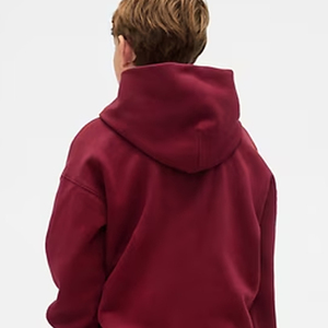 Conception de logo personnalisable avec manches longues, vêtements décontractés tendance / Sweat-shirt uni pour garçons, vêtements d'hiver avec matière douce, design - Product Image 5