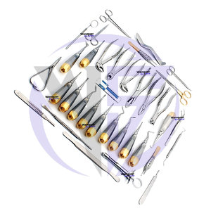 Kit d'extraction dentaire de qualité supérieure, 34 pièces, éleveurs buccaux, pinces et porte-aiguilles, acier inoxydable de qualité supérieure, prix compétitif - Product Image 4