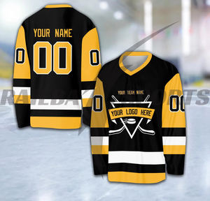 2026 Premium Quality Factory Wholesale Custom Breathable 100% Polyester Quick-Dry Ice Hockey Uniforms Set Custom Design Team - Product Image 6