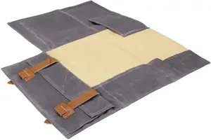 Couteau de chef professionnel couteaux en cuir de toile étui pochette sac LCKR-0029 - Product Image 4