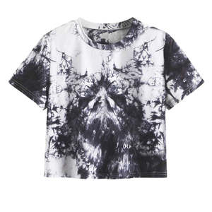 Camiseta Corta Personalizada Transpirable OEM, el Mejor Estilo de Moda, Camiseta con Logotipo Personalizado al por Mayor para Mujer, Camiseta Corta en Existencia - Product Image 4