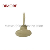 DEE3710484 L=65mm Glissière de porte d'ascenseur moderne Bimore en plastique pour usage commercial