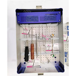 Placas Volar distales de ángulo variable de 2,7mm con tornillos, juego veterinario ortopédico - Product Image 2