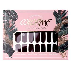 ShineB ColorMe Gel Nail Strips #2 French Bordeaux, Sticker Manicure Art Press On como ser tratado en un salón Best Korea Design - Product Image 2