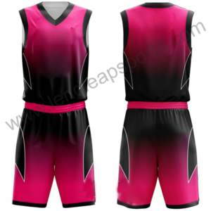 Maillot de basket-ball brodé en impression numérique par sublimation, maille en polyester, uniformes réversibles pour jeunes hommes - Product Image 2