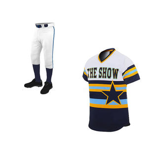 Nueva camiseta de béisbol con estampado personalizado para hombre, transpirable, 100% poliéster, diseña tu propio uniforme de béisbol - Product Image 2