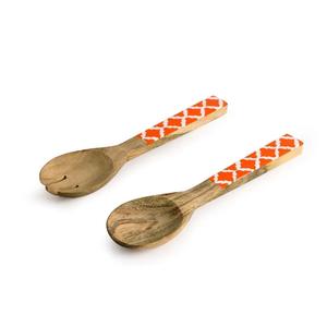 Ensembles de couverts en bois naturel pour ustensiles de cuisine ensembles de couverts pour personnalisation à la maison ensembles de cuillères et fourchettes - Product Image 6