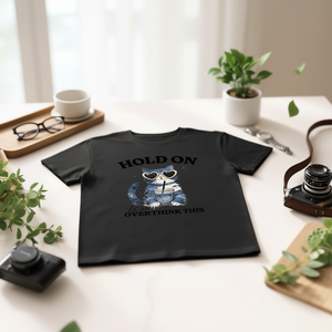 เสื้อยืดพิมพ์ลาย DTG ผ้าฝ้าย 100% 210 GSM ทรงเข้ารูปสำหรับทุกเพศ พร้อมโลโก้ด้านหน้า - Product Image 3