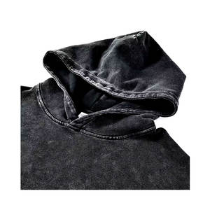 Sweat à capuche pour homme, coupe classique, en molleton respirant, 320g, 100% coton, logo personnalisé, design streetwear, imprimé DTG - Product Image 3