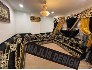 โซฟาโมร็อกโก เซดารี โมร็อกโก จาลซา โมร็อกโก ซาลอน หรูหรา ชุดโซฟาแบบตัวยู ชุดโซฟาไม้ จัดส่งสินค้านี้ไปยังยุโรปเท่านั้น - Product Image 2