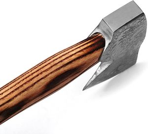 Wholesale Customized High Quality OEM ODM Service Blade High Carbon Steel <b>Axe</b> Camping Use <b>Wood</b> Handle Leather Outdoor Cutting - Product Image 4