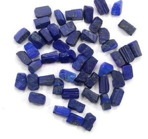 10 Pieces Wonderful Deep Blue <b>Lapis</b> Size 14-16 MM Mineral Rough Natural <b>Lapis</b> <b>Lazuli</b> Gemstone Untreated Raw Making Jewelry - Product Image 1