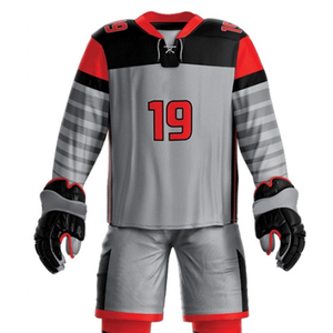 Ensembles uniformes de hockey sur glace pour hommes sur mesure Offre Spéciale tendance à porter léger et facile à porter - Product Image 4