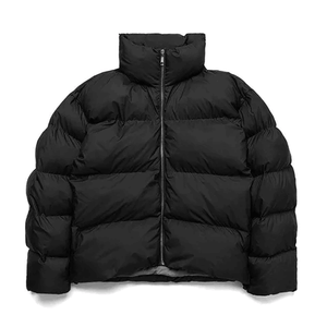 Men's High Street Style Premium Quality Winter Puffer Jacket Custom Logo OEM Outdoor <b>Bubble</b> Warm Windproof Stand Collar Spring - Product Image 4