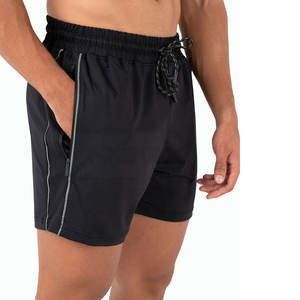 Shorts décontractés pour hommes de marque privée style High Street motif solide fermeture à la taille élastique quantité minimale de commande bas dernière conception Offre Spéciale - Product Image 6