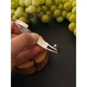 Zuni กำไลข้อมือแฟชั่นทำด้วยมือสีชมพูหอยสังข์และเงินสเตอร์ลิง - Product Image 5
