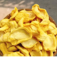 Gedroogde Jackfruit Chips Goede Kwaliteit Gedroogde Jackfruit Chip Vacuüm Gebakken Jackfruit Knapperig