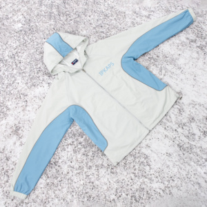 Chaqueta cortavientos con capucha de calle alta de invierno personalizada OEM, abrigo deportivo con cremallera completa para hombre, manga larga, impermeable, de nailon de secado rápido - Product Image 5