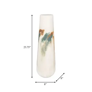 Iron <b>Vases</b> Metal Flower Arrangers Handmade Flower Decorations Modern Home Grade Metal Flower <b>Vase</b> with <b>Gold</b> Finished & Classic - Product Image 2