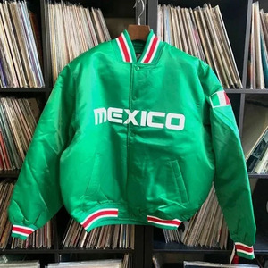 Custom Embroidered <b>Baseball</b> Satin <b>Jacket</b> for Man 100 % Polyester Custom Satin <b>Baseball</b> <b>Bomber</b> <b>Jacket</b> For Men College Letterman - Product Image 1